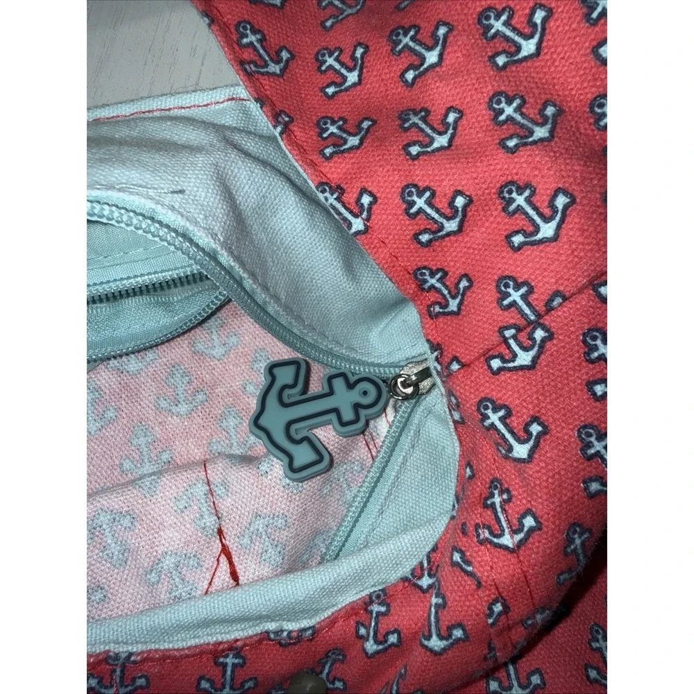 Charleston South‎ Carolina Pink/blue Anchor Bag/purse